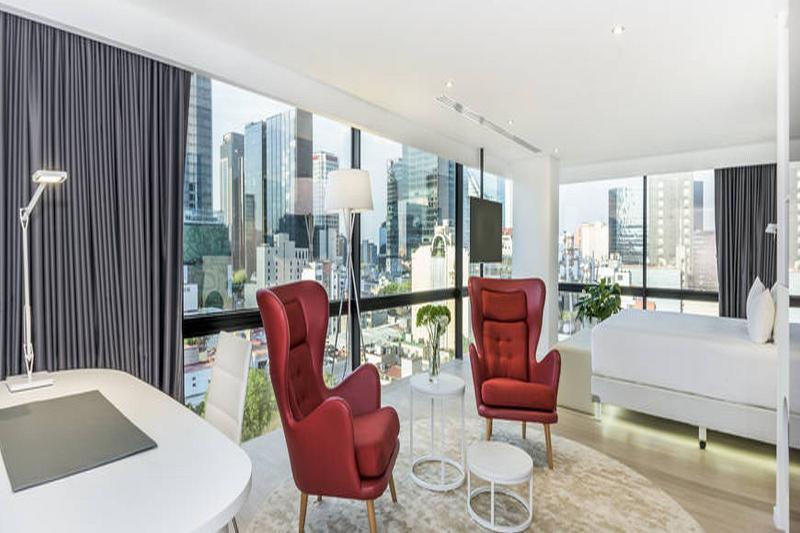 Nh 컬렉션 멕시코 시티 레포르마 외부 사진 A typical apartment interior